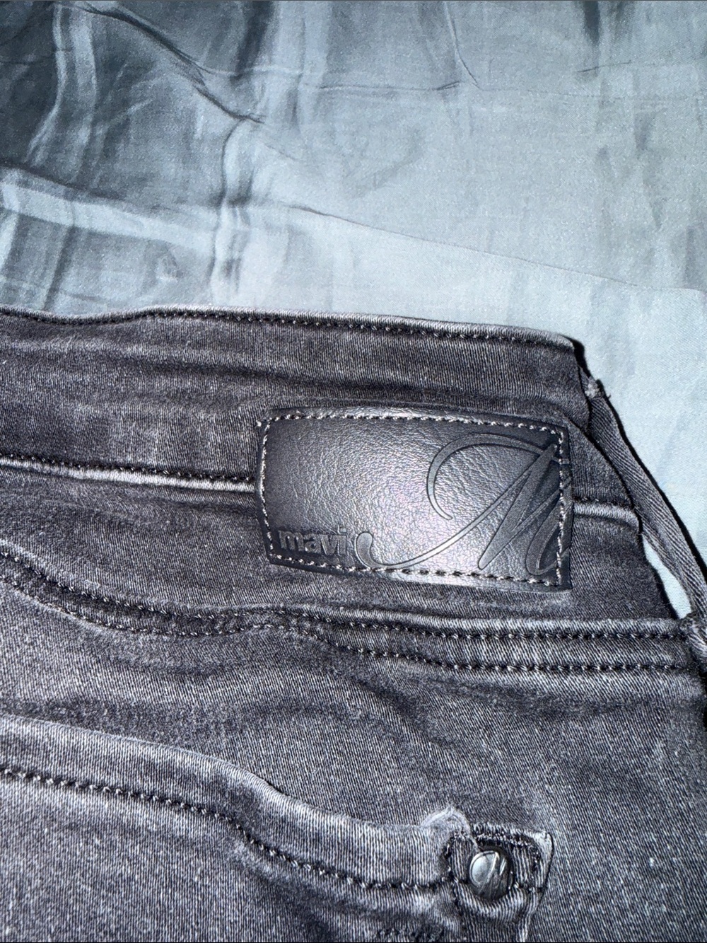 Mavi Women's Black Ankle Jeans - Picture 3 of 6